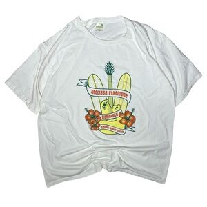 Melissa Etheridge 2008 Honolulu Hawaii Concert Tour T Shirt 2XL Anvil Organic